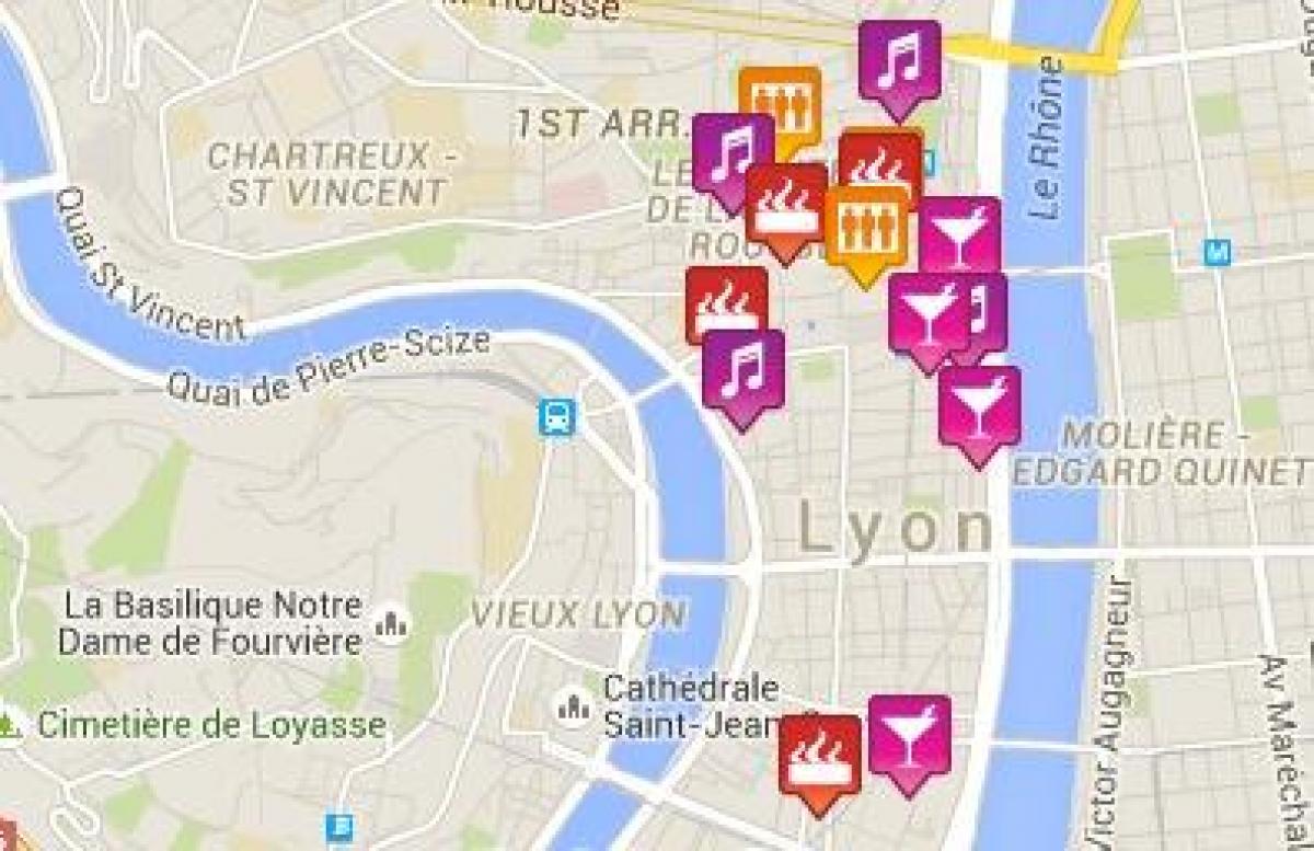 kartta homo-Lyon